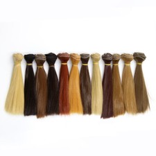 Puppe Zubehör - Haare 15x100 cm,  Perücken für Puppen, Hochtemperatur