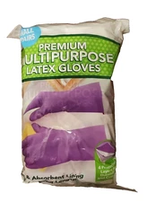 Clean Ones Premium Dishwashing / Multipurpose Gloves Non Slip Grip Small 9 Pack