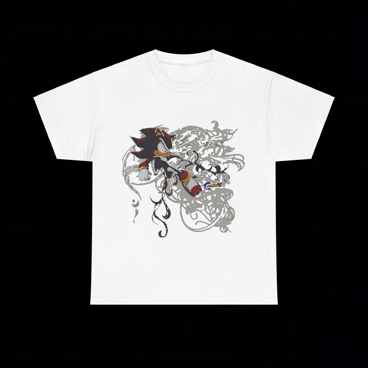 Sonic X Shadow the Hedgehog t shirt grunge y2k emo amity 