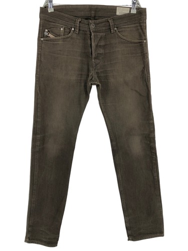 Gant Hommes Velours Droit Jambe Pantalon Jeans Taille W34 L34