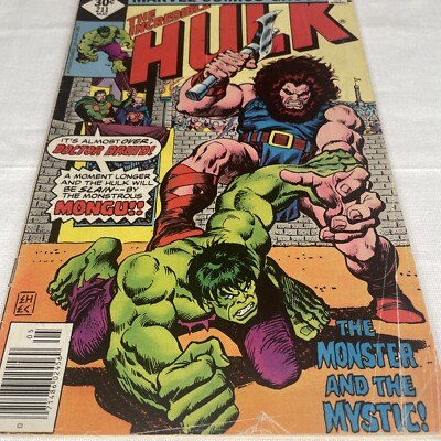 Incredible Hulk #211 WHITMAN (1977) Sal Buscema HAnnigan Doctor Druid Mongu Low