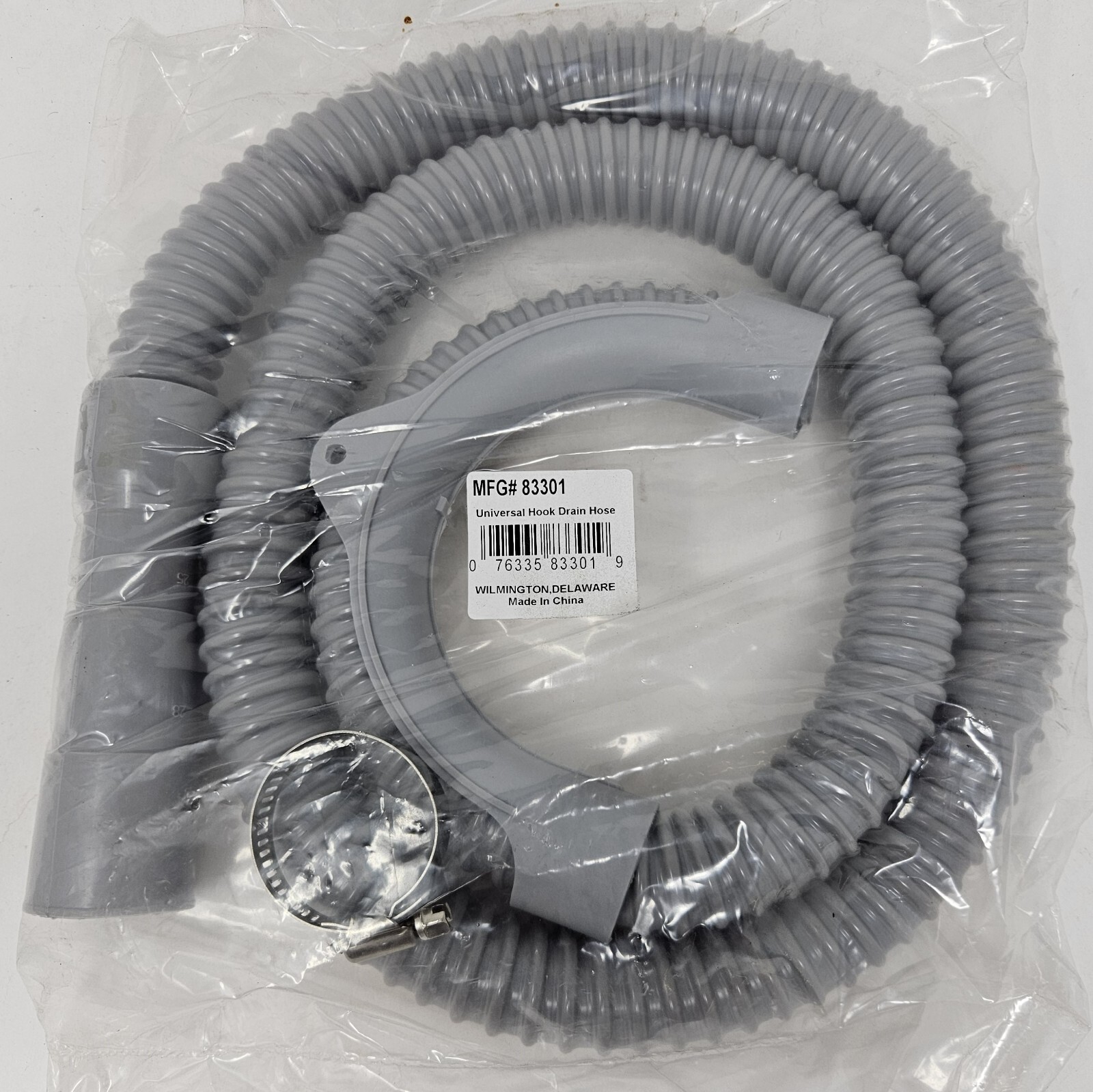 ProPlus 83301 Universal Hook Drain Hose 3/4in x 5ft