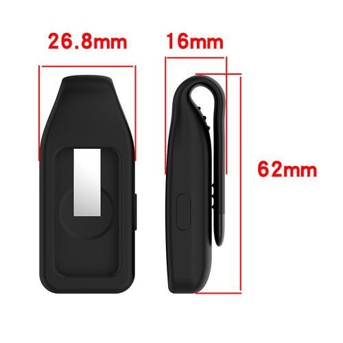Silikonowe etui ochronne pokrowiec z klipsem do HUAWEI Band 10 9 8 10NFC 9NFC 8 NFC - Zdjęcie 12 z 15