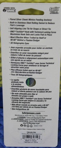 Cebo de arrastre con rollo de anchoa Luhr-Jensen serie 3-1/2" 7200-035 ¡ELIGE TU COLOR! - Imagen 7 de 13