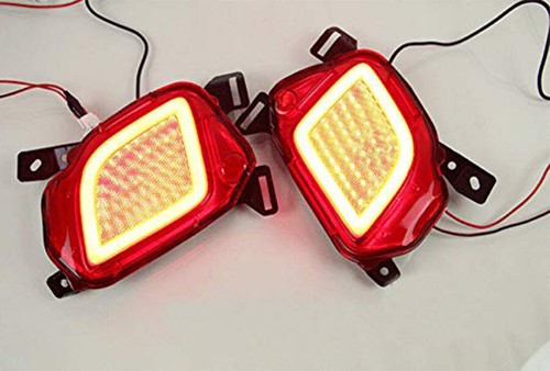 LED Rear Bumper Light Brake DRL Turn Signal LH+RH For Toyota Highlander 2015-19 - Picture 8 of 11