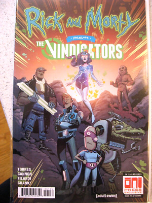 Rick and Morty Presents The Vindicators #1 ONI Press Exclusive Variant Cover