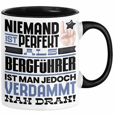 Bergführer Geschenk Tasse Lustige Geschenkidee für Bergführer Geburtstag Kaffee-