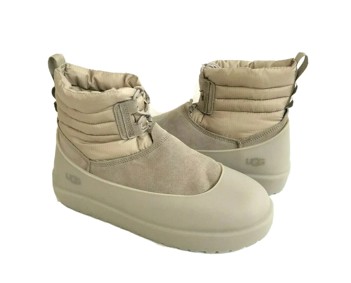 UGG ALL GENDER CLASSIC MINI LACE-UP WEATHER DUNE Boot MEN US 7 / WOMEN USA 9