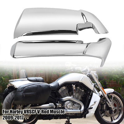モ*ー様 ハーレーダビッドソン　V-ROD ウィンドシールド For Harley VRSCF V-Rod Muscle 09-17 16 Radiator Side Panels Cover