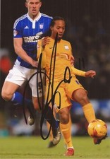 PRESTON: DANIEL JOHNSON SIGNED 6x4 ACTION PHOTO+COA