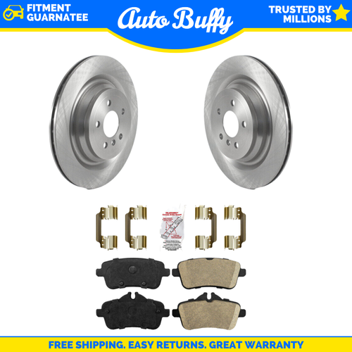 rear-brake-rotor-integrally-molded-pad-kit-for-mercedes-benz-gls450