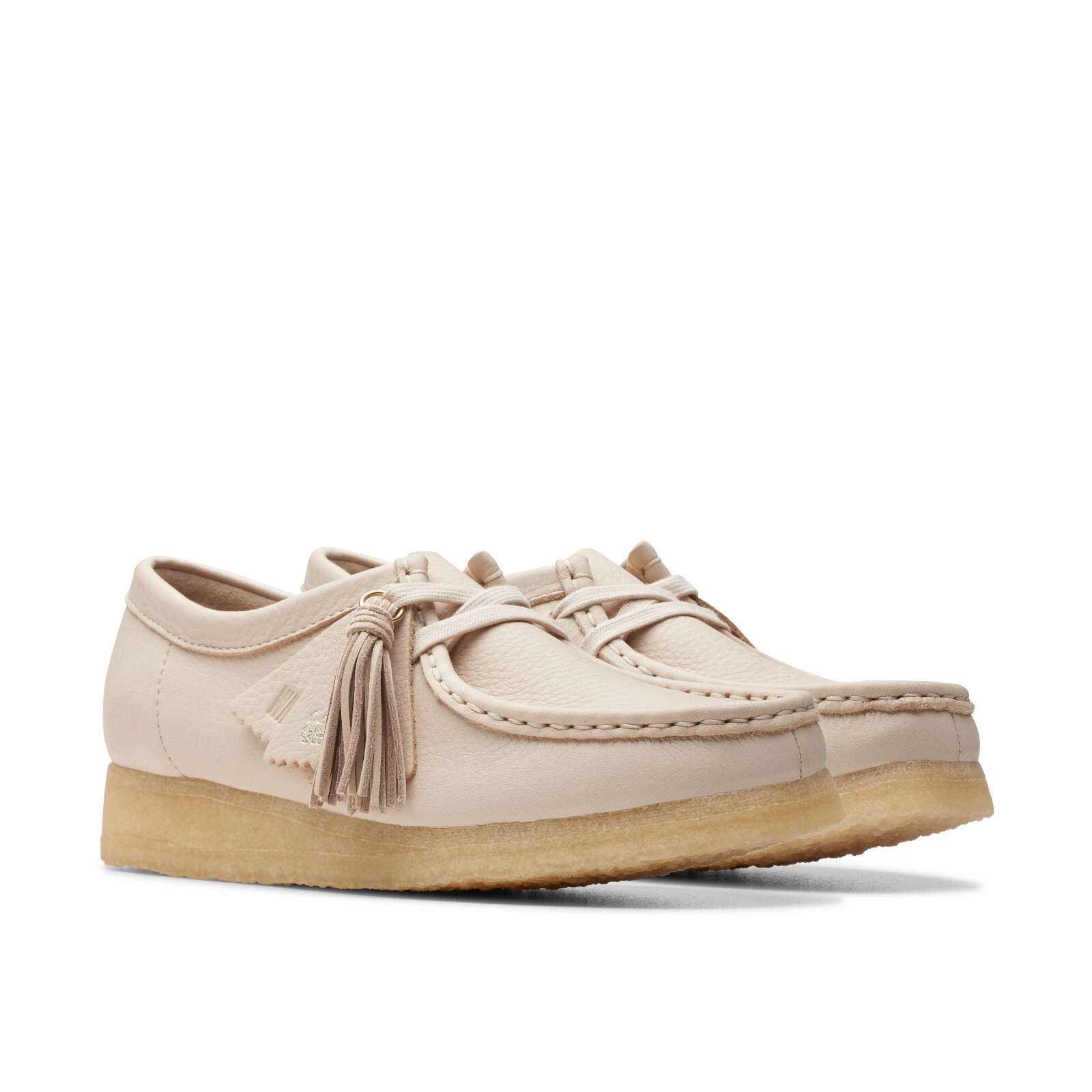 Clarks Originals Wallabee  Women's  Beige Leather  26175773 image 5