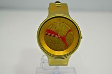 Reloj Puma Oro Bronce Goma 45mm PU910871005 $75