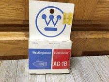 12 Vintage Westinghouse Camera Flash Bulbs AG-1B