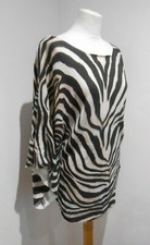 Guess Marciano animal print long sleeve mini dress Size 1 UK 8 VGC silk blend kn