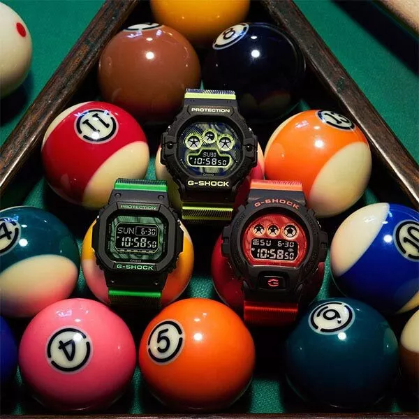 Lime green g shock discount