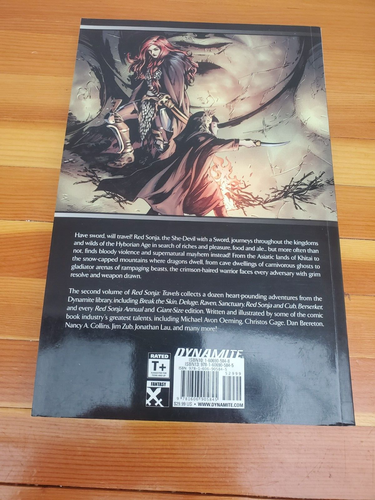 Red Sonja Dynamite Travels Vol. 2 Softcover Graphic novel. Clean copy - Picture 2 of 6