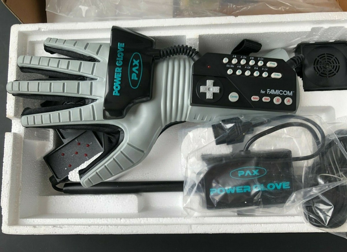 Pax Power Glove Nintendo Famicom NES Controller Family