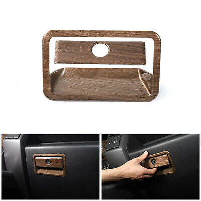 Glove Box Handle Decorative Trim Accessorie for Ford F150 2015-2020 Wood Grain 