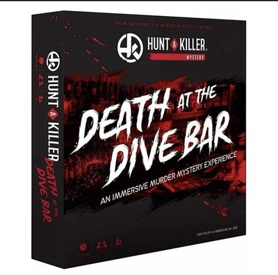 Hunt A Killer Murder Mystery Death At the Dive Bar Board Game Sealed New in Box