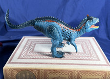Kid Galaxy Carnosaurus Dinosaur 5" Action Figure Blue Red Electronic Roar Tested