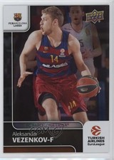 2016-17 Upper Deck Euroleague Rainbow Sasha Vezenkov Aleksandar #32 10cu