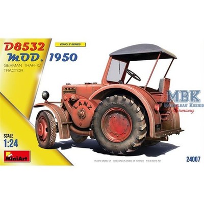MINIART MA24007 German Tractor D8532 Mod. 1950