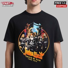 Judas Priest Shield Of Pain Tour 2025 T-Shirt, Gift for Men Womens