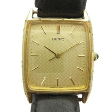 A3Y Seiko Chariot 5P31-5E10 Gold Case Classic Quartz Men Watch 288