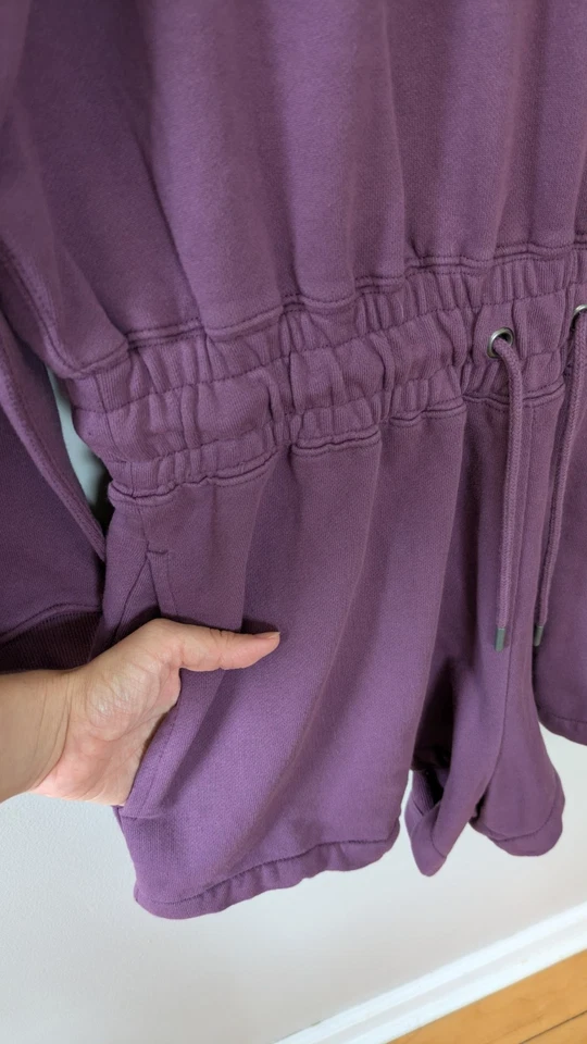 Sudadera Free People Movement Best Of Romper XL Athleisure Lounge té negro Foto 3 de 4