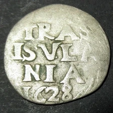 Certificate Authenticity 1628 Dutch Colonial New York Silver Loin Half Dime Over