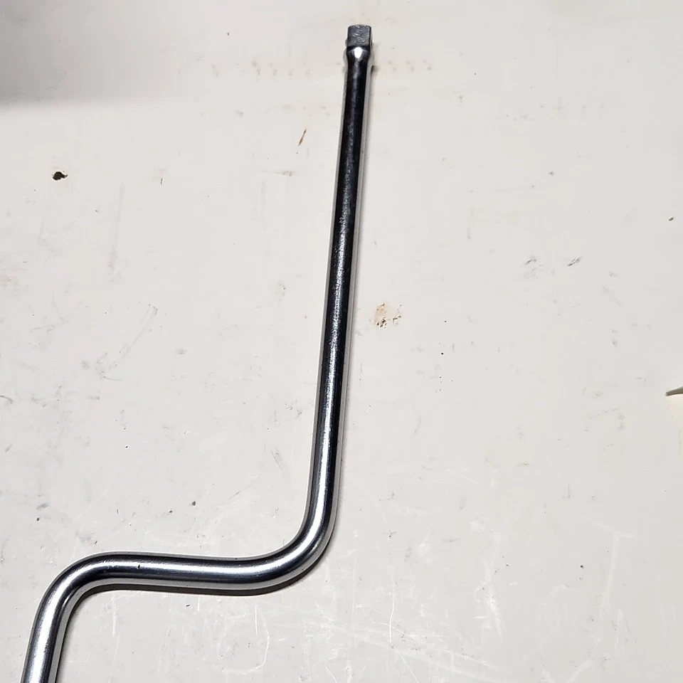 Snap On 17-3/4" Long 3/8" Drive Chrome Speeder Handle Socket Wrench F4LA - Image 4 of 4