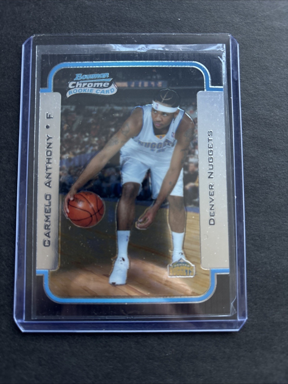 2003-04 Carmelo Anthony Bowman Chrome #140 Rookie Card RC