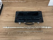 Yamaha 225SII Flute Woodwind Musical Instrument Bundle W/ Hard Case