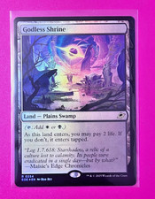 *Godless Shrine* -Edge of Eternities (EOE) #254- Near Mint - Foil Rare -