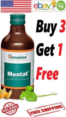 Himalaya Mentat Syrup 200ml. BUY 3 GET 1 FREE