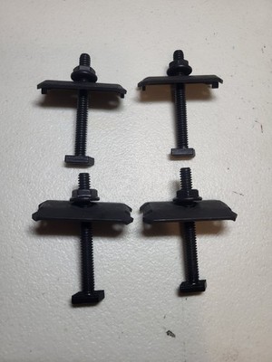 Lot of 4 UniRac Solar Mount  Mid Clamps 30-36mm Dark  #302029D