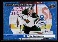 2025-26 Upper Deck Series 1 Tracking Systems #TS-30 Filip Gustavsson
