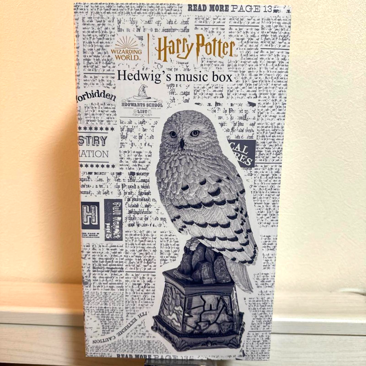 ハリーポッター ヘドウィグ オルゴール Hedwig’s Music Box Hedwig Musicbox Harry Potter Hogwarts Night Mahoudokoro Limited
