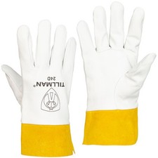 Tillman 24D Premium Top Grain Kidskin TIG Welding Gloves, 2" Cuff, X- Small