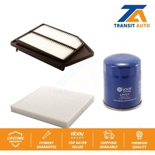 Air Cabin Engine Oil Filters (3 Total) Kit For Honda Accord Acura TLX KFM-100188