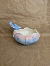 Royal Copely Blue Bird Trinket/Planter