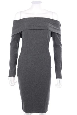VERA & LUCY Kleid Midikleid Carmen L grau