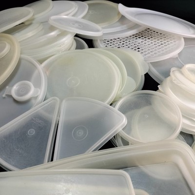HUGE LOT VTG Tupperware Replacement Lids Opaque Shapes Sizes Variety Eras 80+ pc