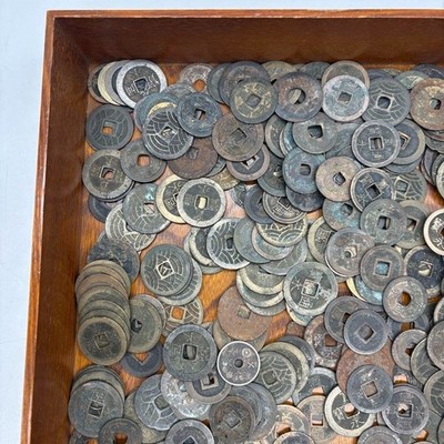 LOT] Over 2.4LB (1.1kg) Japanese Old Coins Kan'ei Tsūhō, Other