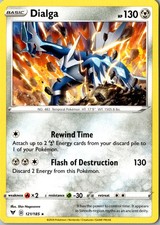 Carta Pokemon Dialga 121/185 Holo Rara SWSH04: Vivid Voltage LP