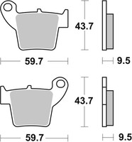 Bremsbelagsatz, Scheibenbremse Prime - Carbonceramic - CC Brembo 07106