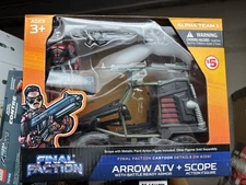 Final Faction Alpha Team 1 Action Figures Arrow ATV and Scope New Sealed Mint