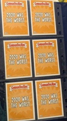 2020 Topps Garbage Pail Kids 2020 Was The Worst Complete Base Set 1-10 A&B