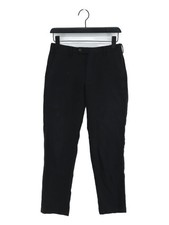 Uniqlo Women's Suit Trousers W 28 in Black Wool